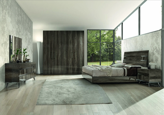 Mix luxe italien & bois noble : 5 secrets pour une chambre qui éblouit
