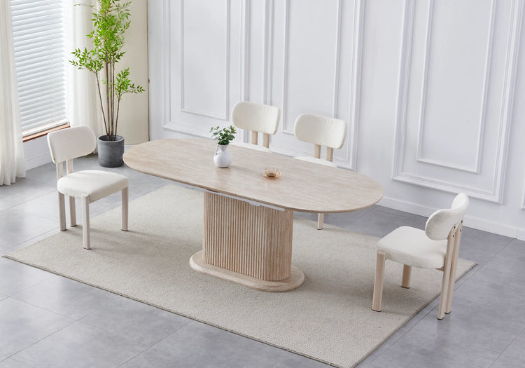 Tables-à-Manger-Ovales-Design-fonctionnel DEKOFLIX