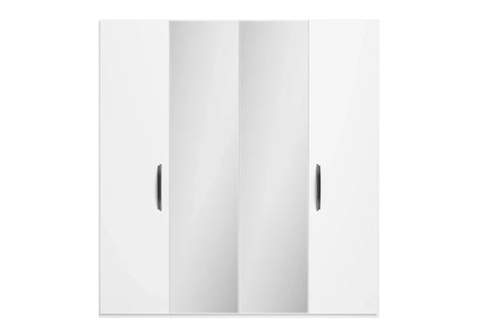 Armoire Anna Miroir - Design et Fonctionnalité Luxe DEKOFLIX