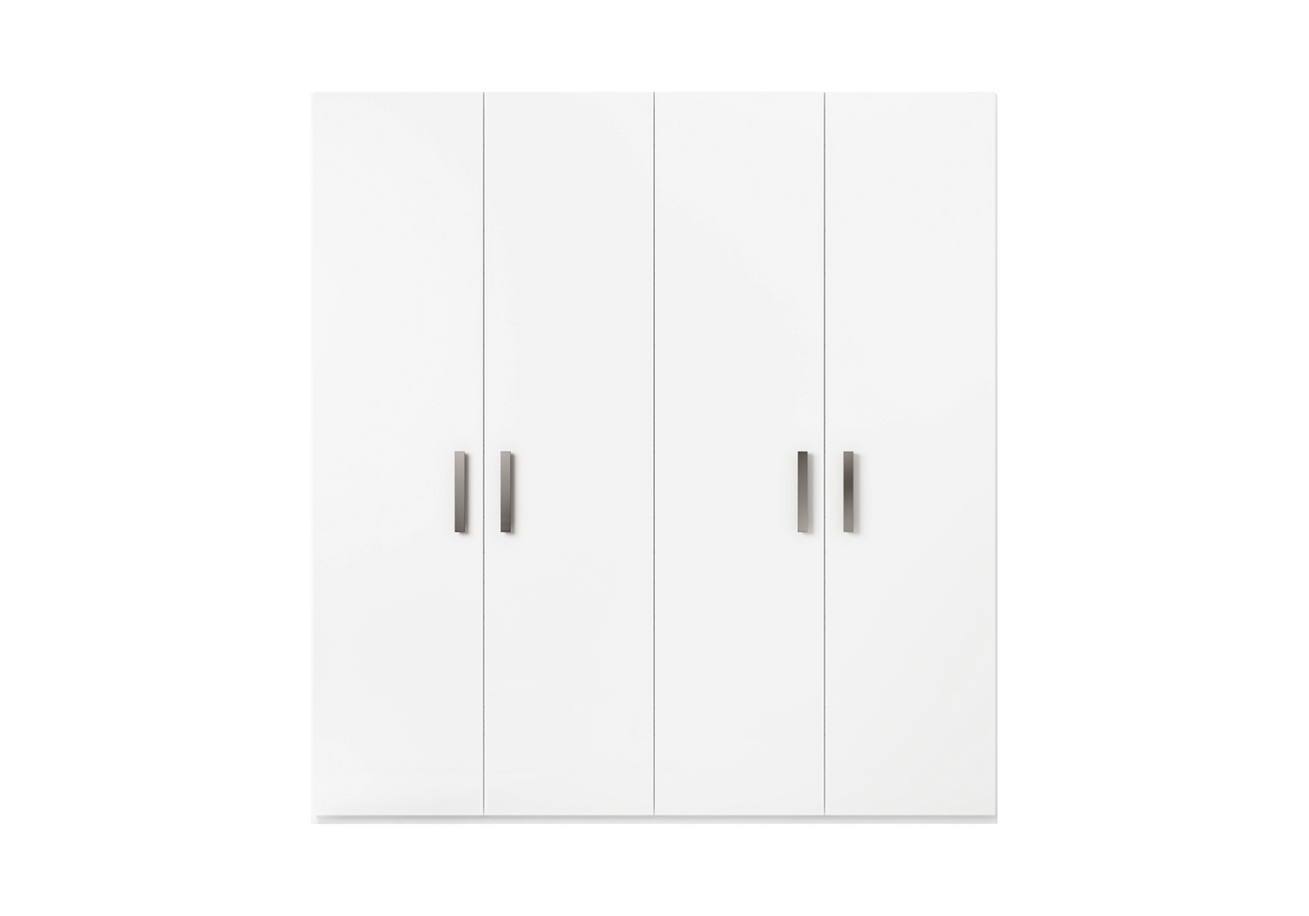 Armoire Blanche Porte Battante – Modèle Mara Élégant Élégante - DEKOFLIX