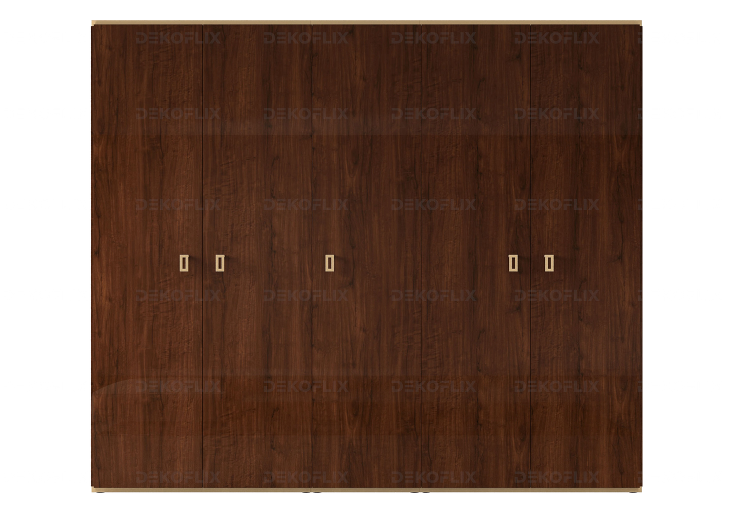 Armoire Bois Noyer Design – Collection Eva