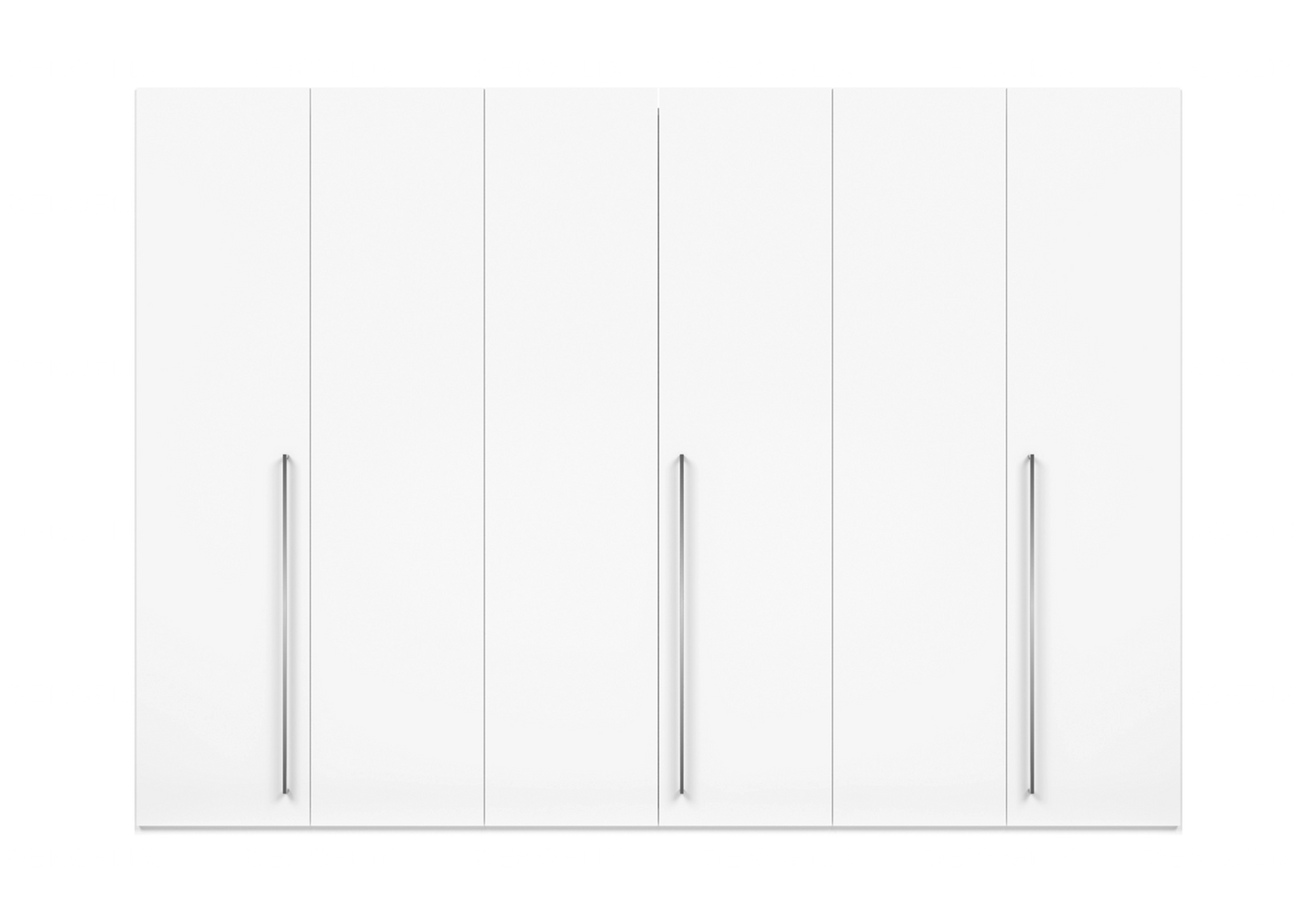 Armoire Blanche Laquée Élégante – Modèle Luna - DEKOFLIX