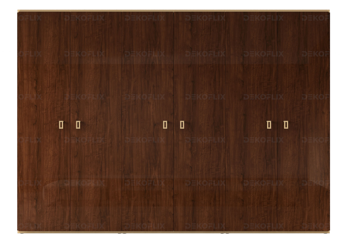 Armoire Bois Noyer Design – Collection Eva