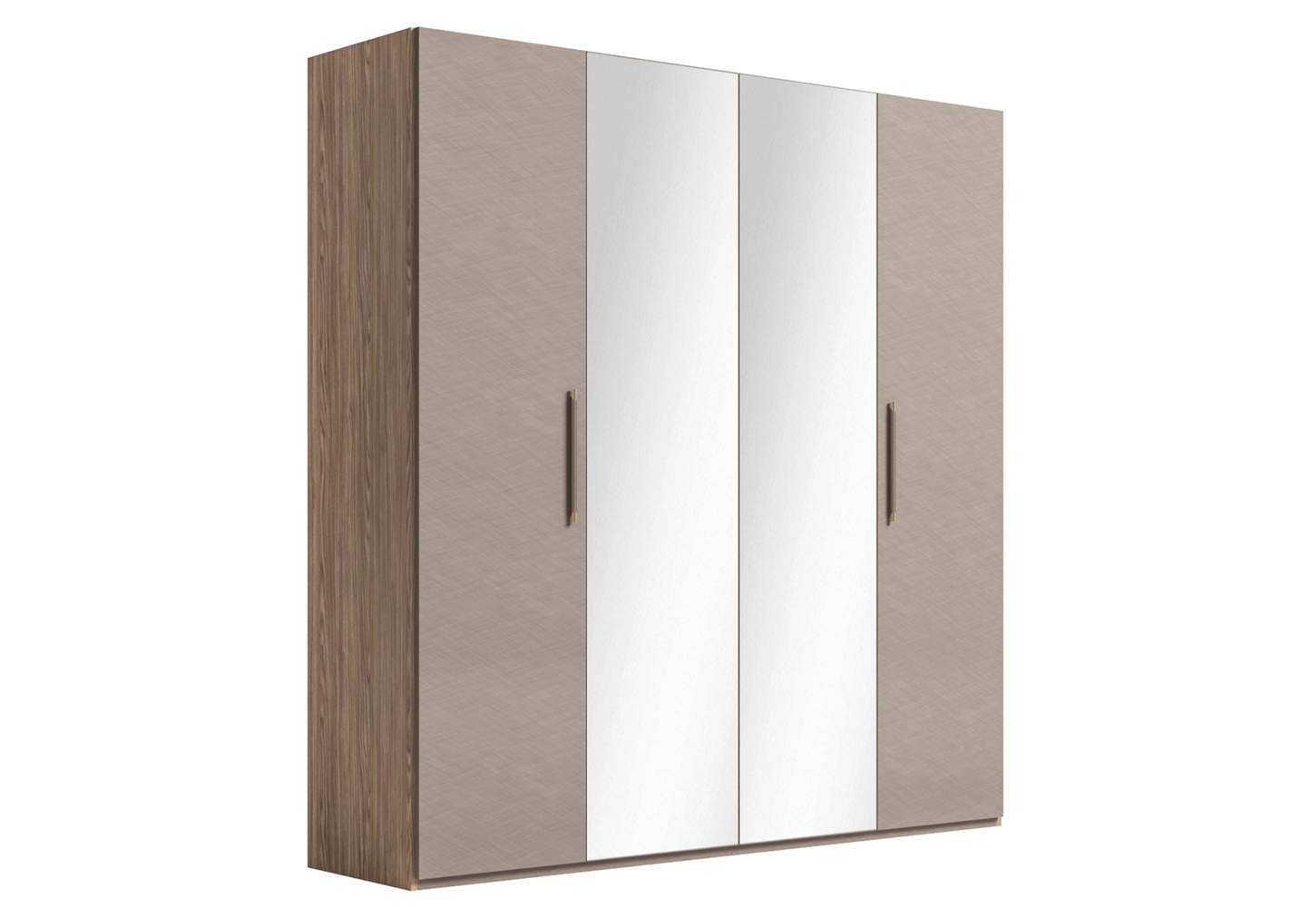 Armoire Miroir Bois Corde Chambre – Armoire Italienne Nora
