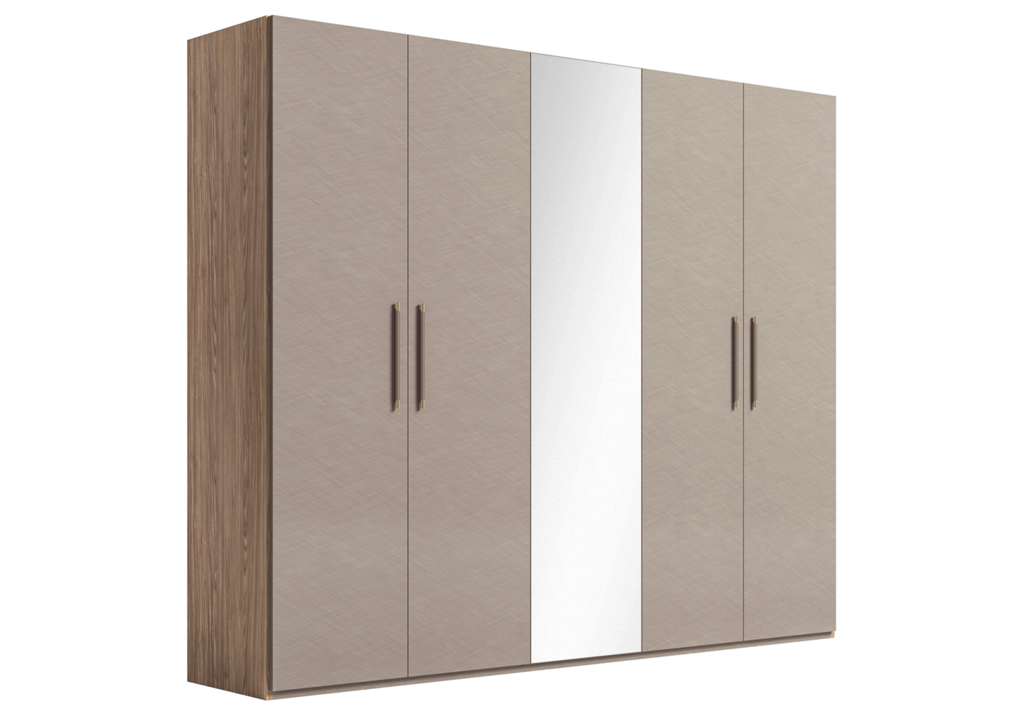 Armoire Miroir Bois Corde Chambre – Armoire Italienne Nora
