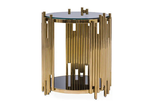 Bout canapé doré noir ÈVE New Design