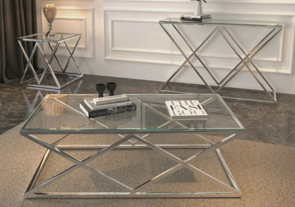 Bout de canapé design chromé ERLY New Design