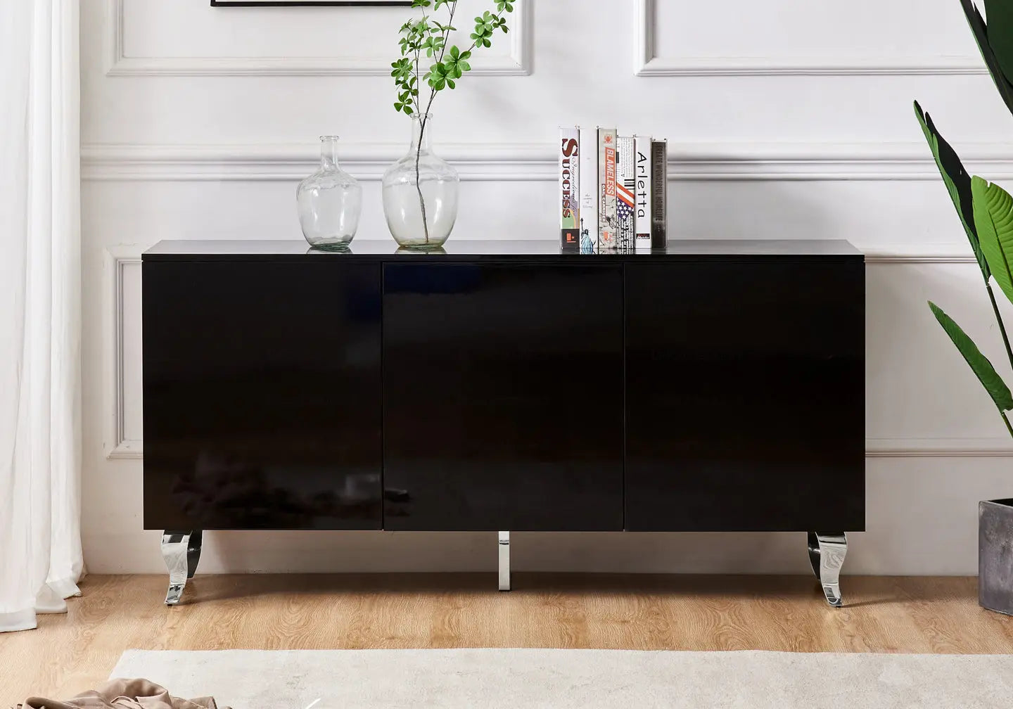 Buffet noir laqué design AXEL New Design