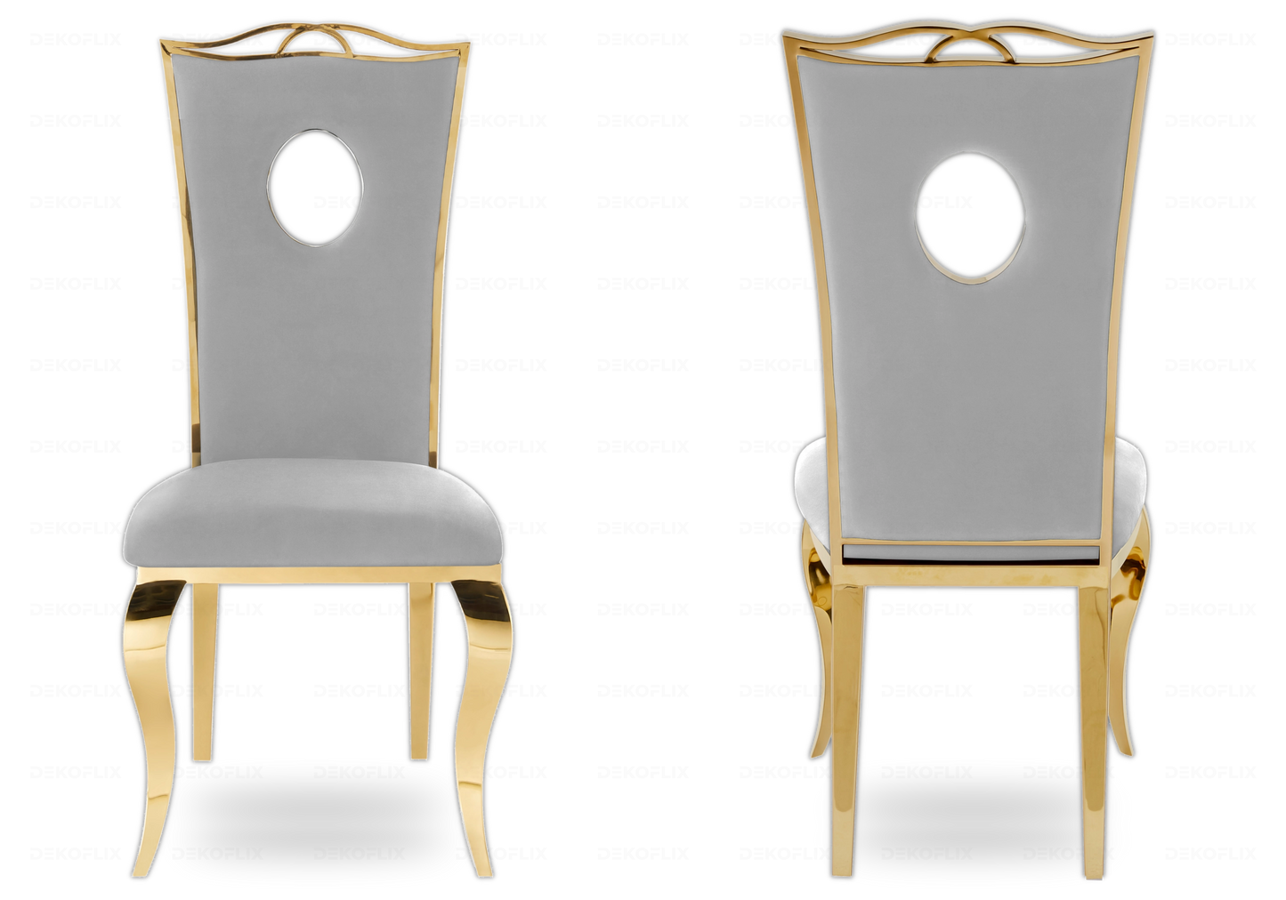 Console design marbre blanc pied doré – NEO