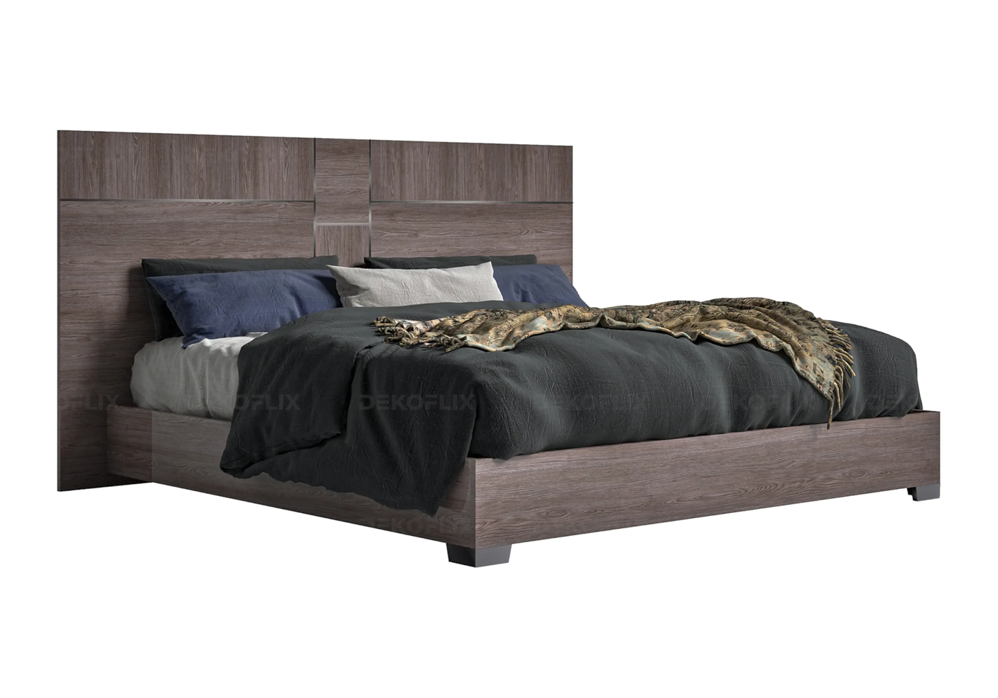 Cadre de Lit Design Italien – Viola en Orme Status