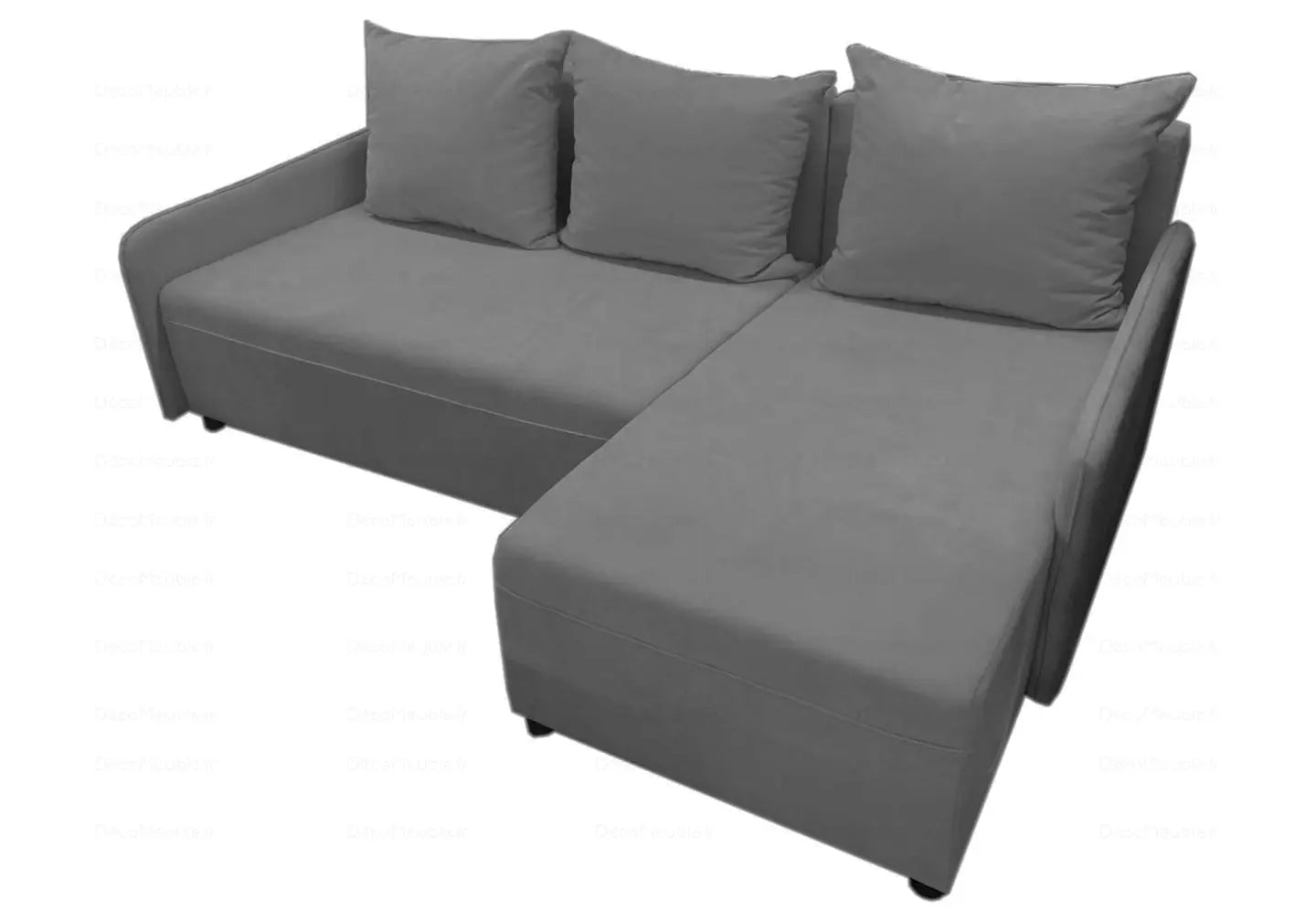 Canapé angle convertible-lit bleu STELY New Design
