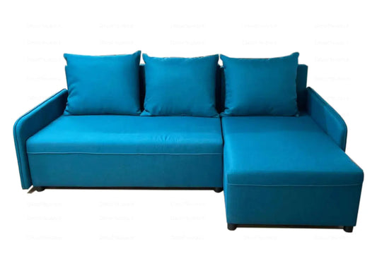 Canapé angle convertible-lit gris STELY New Design