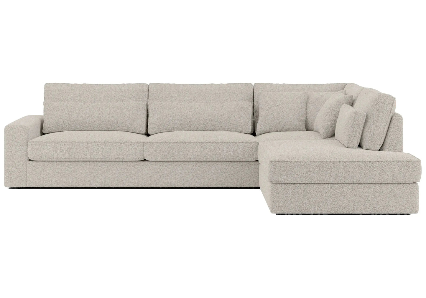 Canapé angle doudou boucle ENA New Design
