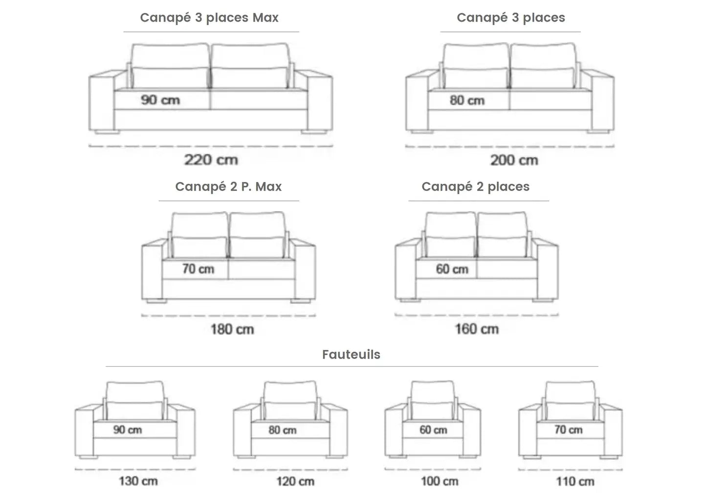 Canapé angle modulable gris SYRA Made in Italy