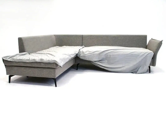 Canapé angle modulable taupe GINA Made in Italy