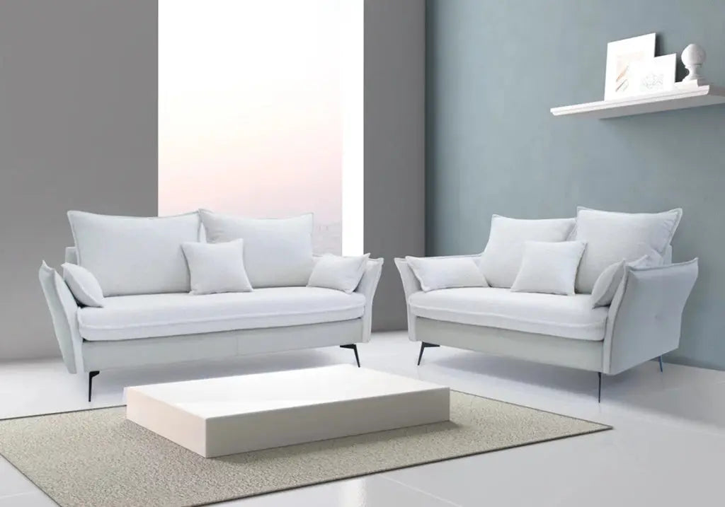 Canapé angle modulable taupe GINA Made in Italy