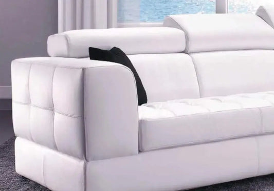 Canapé d’angle blanc SILA S.T. Italy