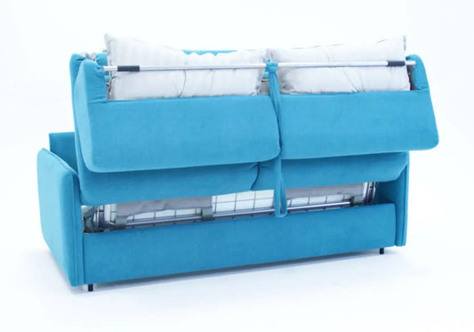 Canapé lit rapido modulable bleu SYLLA Made in Italy
