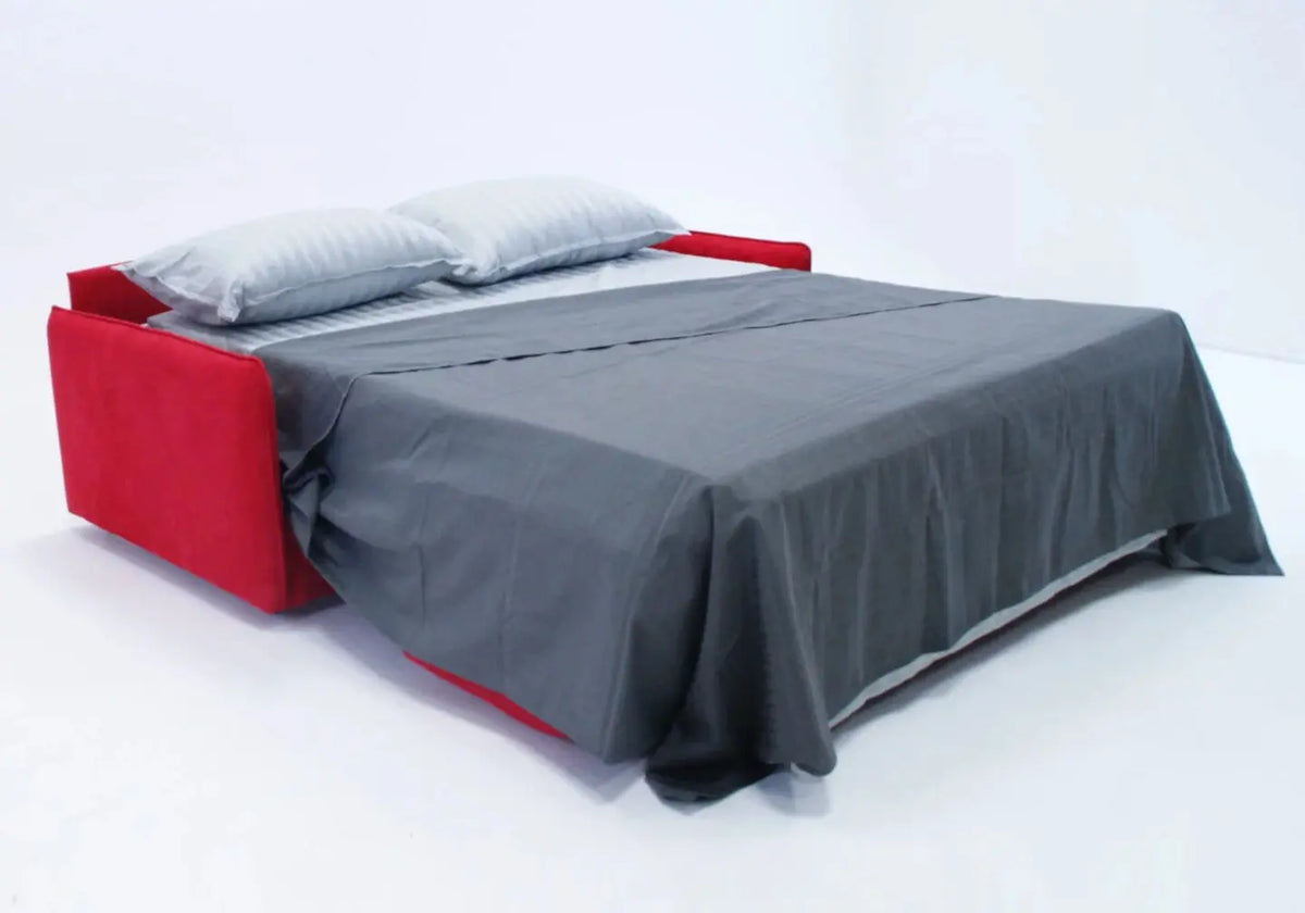 Canapé lit rapido modulable rouge SYLLA Made in Italy