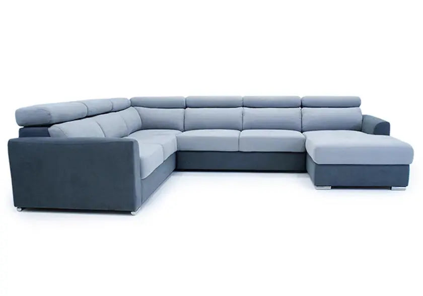 Canapé modulable angle gris CONFO Made in Italy