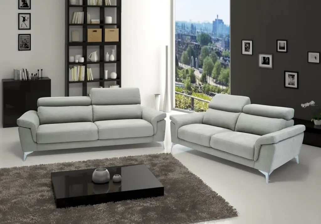 Canapé modulable relax gris FELIA Made in Italy