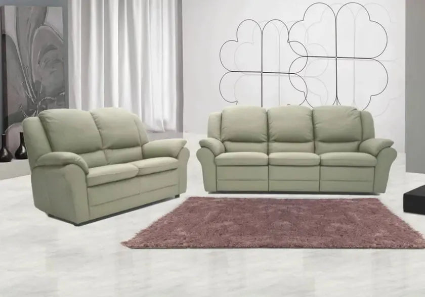 Canapé relax cuir gris COLOS Made in Italy