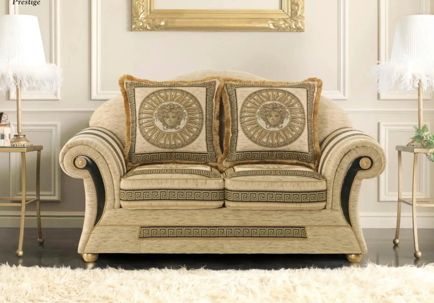 Canapé tissu versace médusa VERSA S.T. Italy