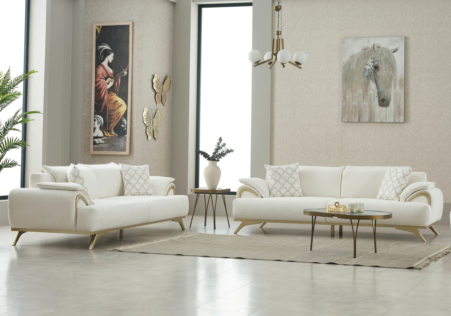 Canapé design moderne chic assise profonde – VALENZA