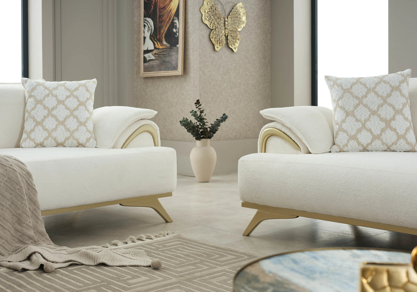 Canapé design moderne chic assise profonde – VALENZA
