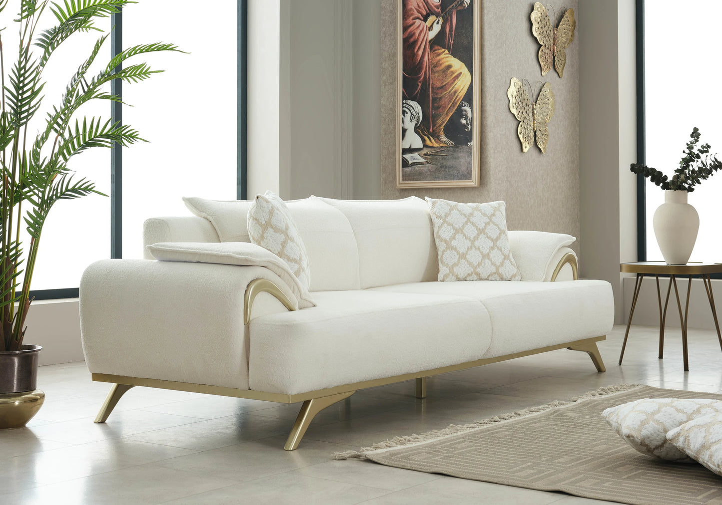 Canapé design moderne chic assise profonde – VALENZA