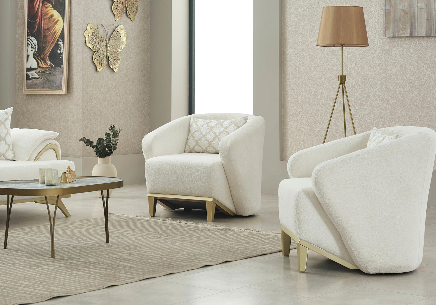 Canapé design moderne chic assise profonde – VALENZA