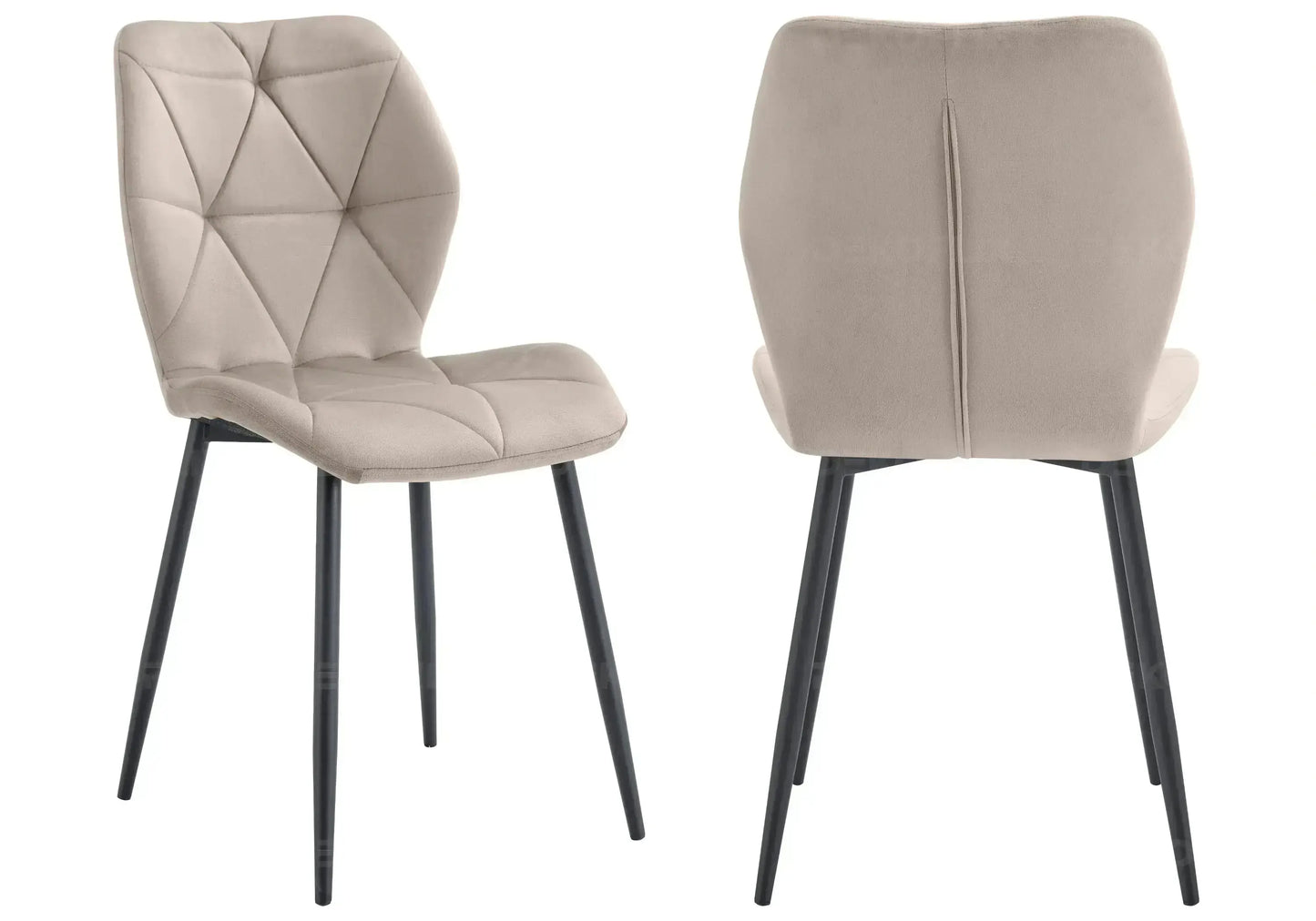 Chaise coquillage pieds noires vert sapin NAVA New Design