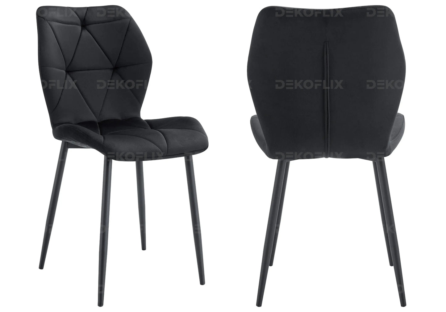 Chaise coquillage pieds noires vert sapin NAVA New Design