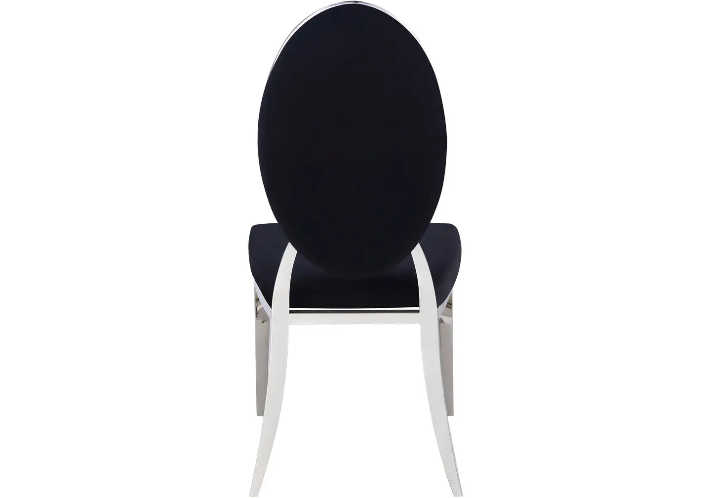 Chaise médaillon capitonnée noir NEO New Design