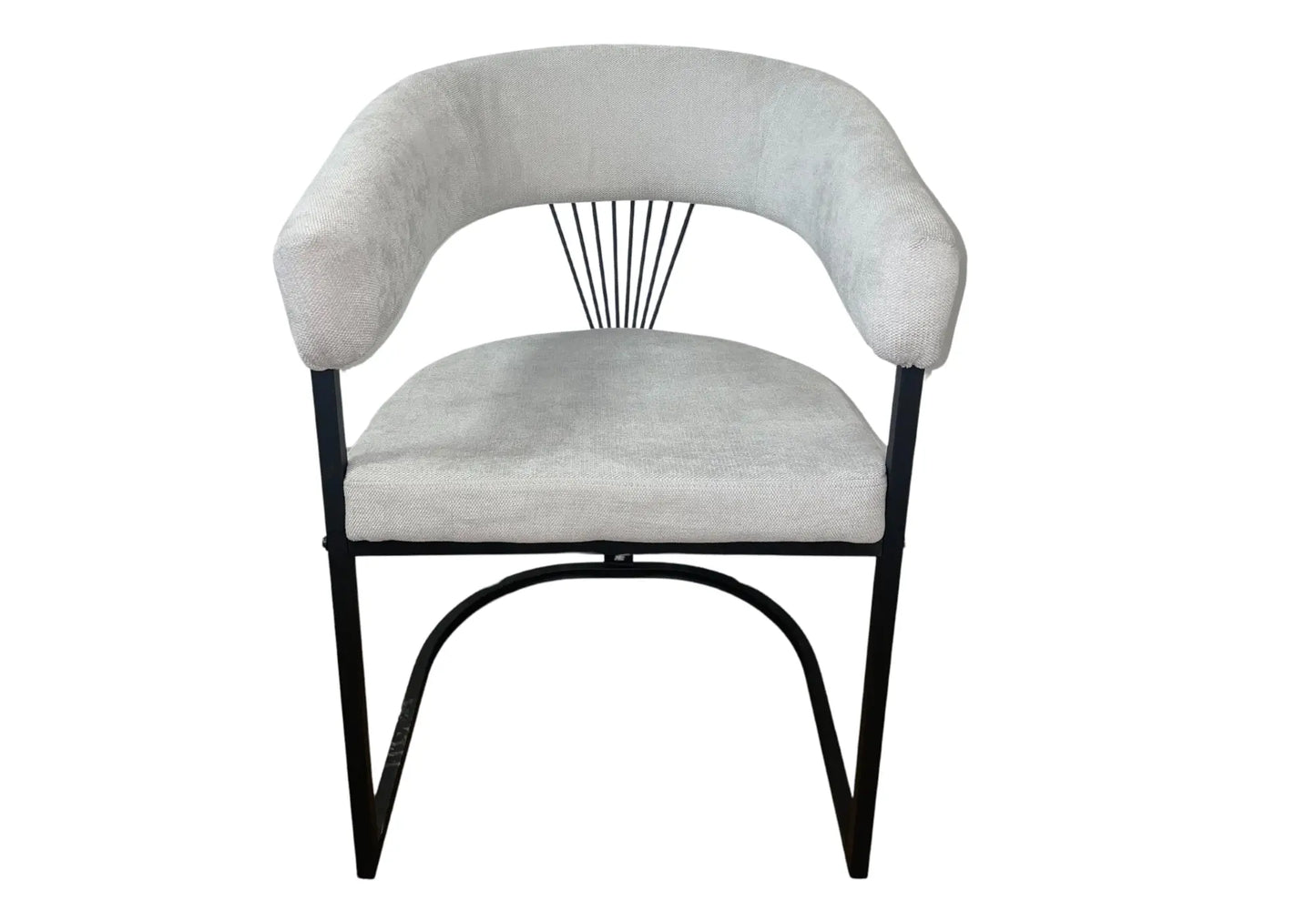 Chaise noir velours gris LILY New Design