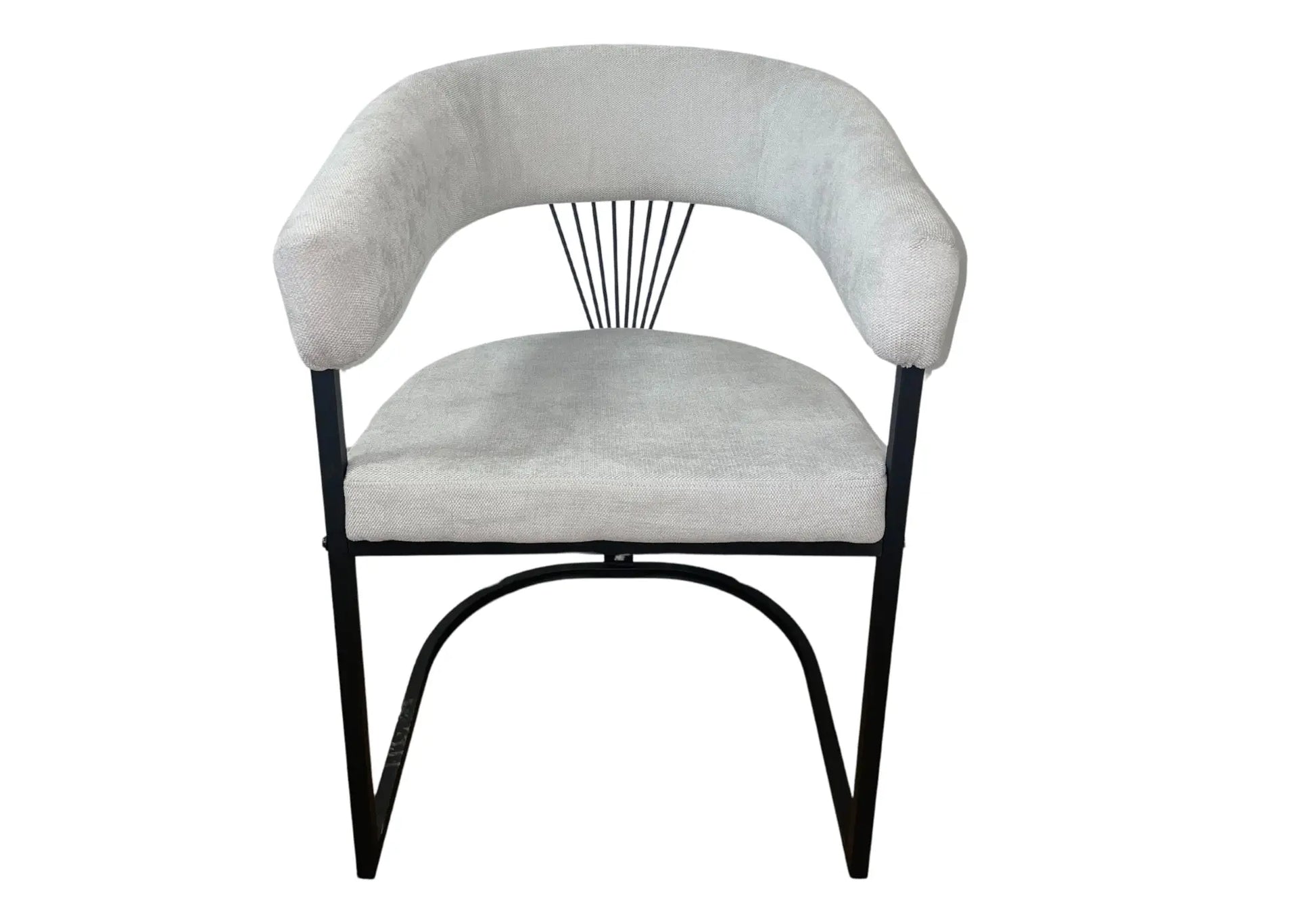 Chaise noir velours gris LILY New Design