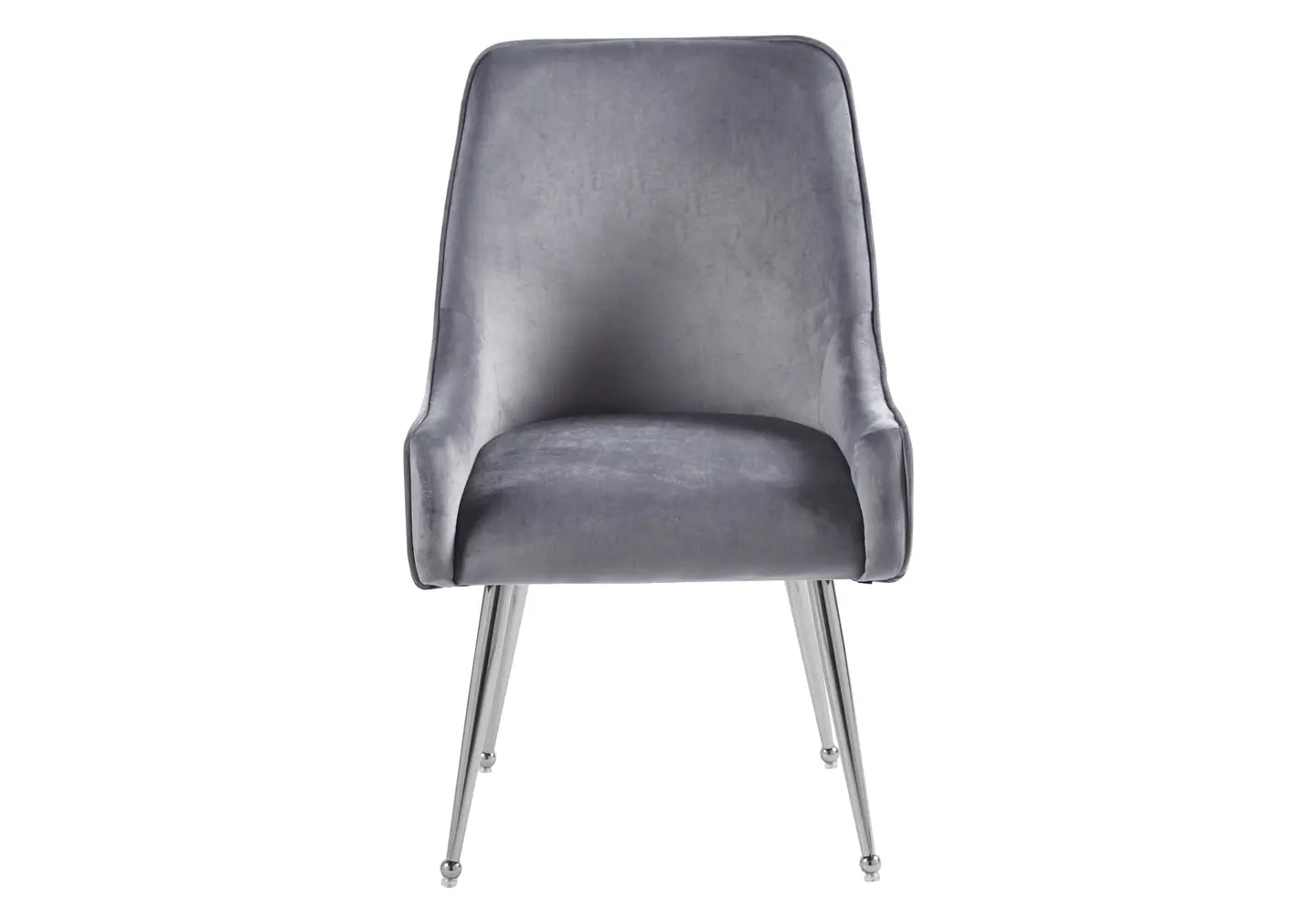 Chaise poignée chrome anthracite OPUS (Lot de 2) New Design