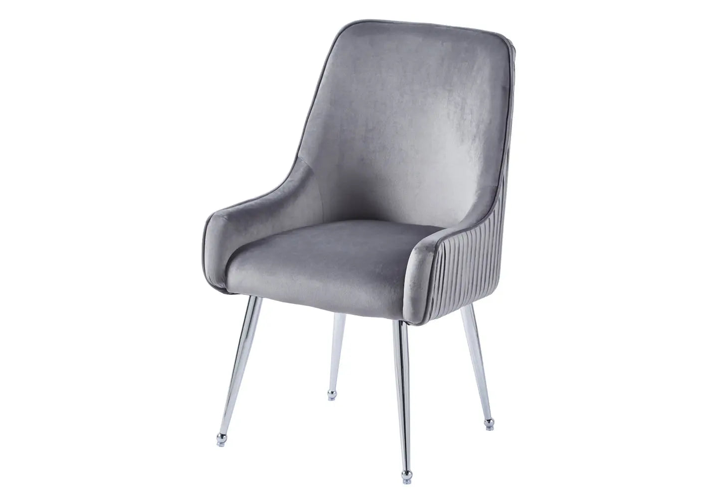 Chaise poignée chrome anthracite OPUS (Lot de 2) New Design