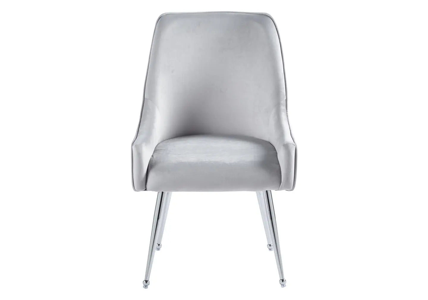 Chaise poignée chrome gris OPUS (Lot de 2) New Design