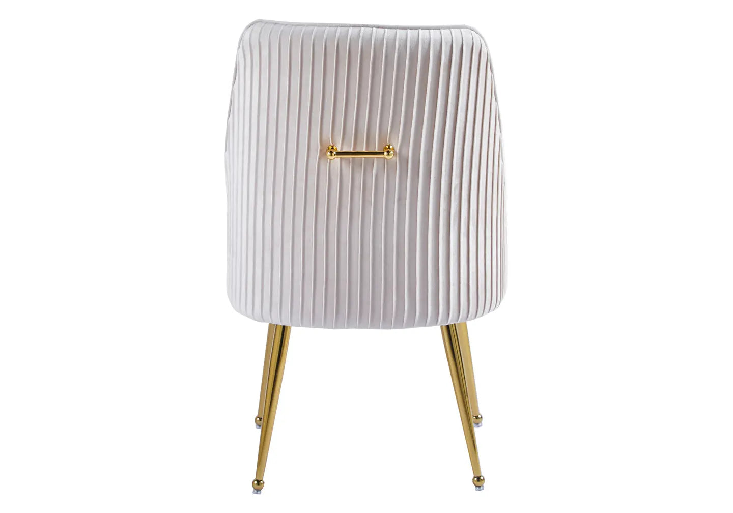 Chaise poignée dorée beige OPUS (Lot de 2) New Design