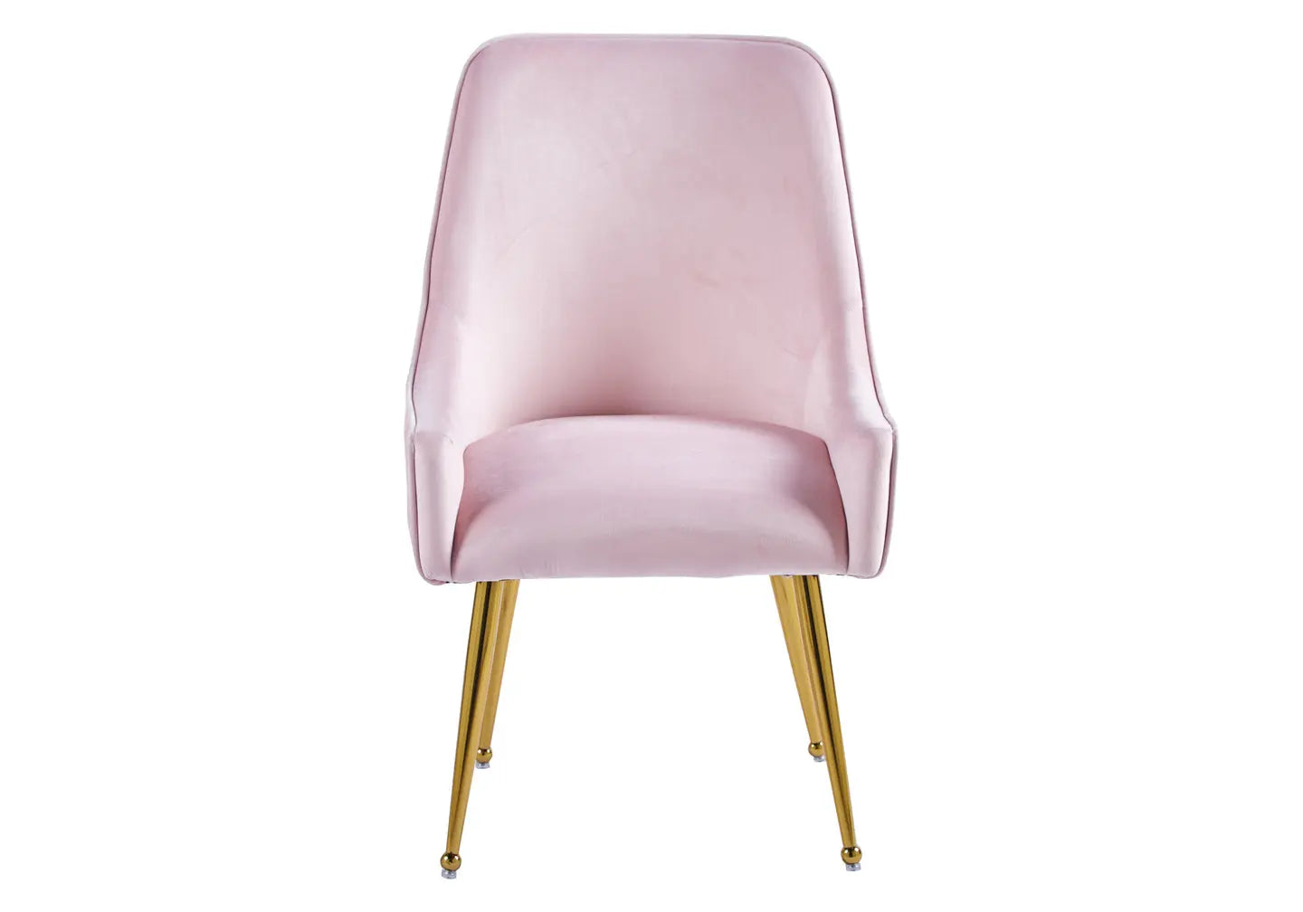 Chaise poignée dorée rose OPUS (Lot de 2) New Design