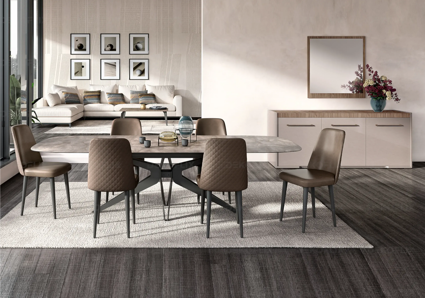 Chaises Nora Confort Chic – Pour Table à Manger Élégante Status