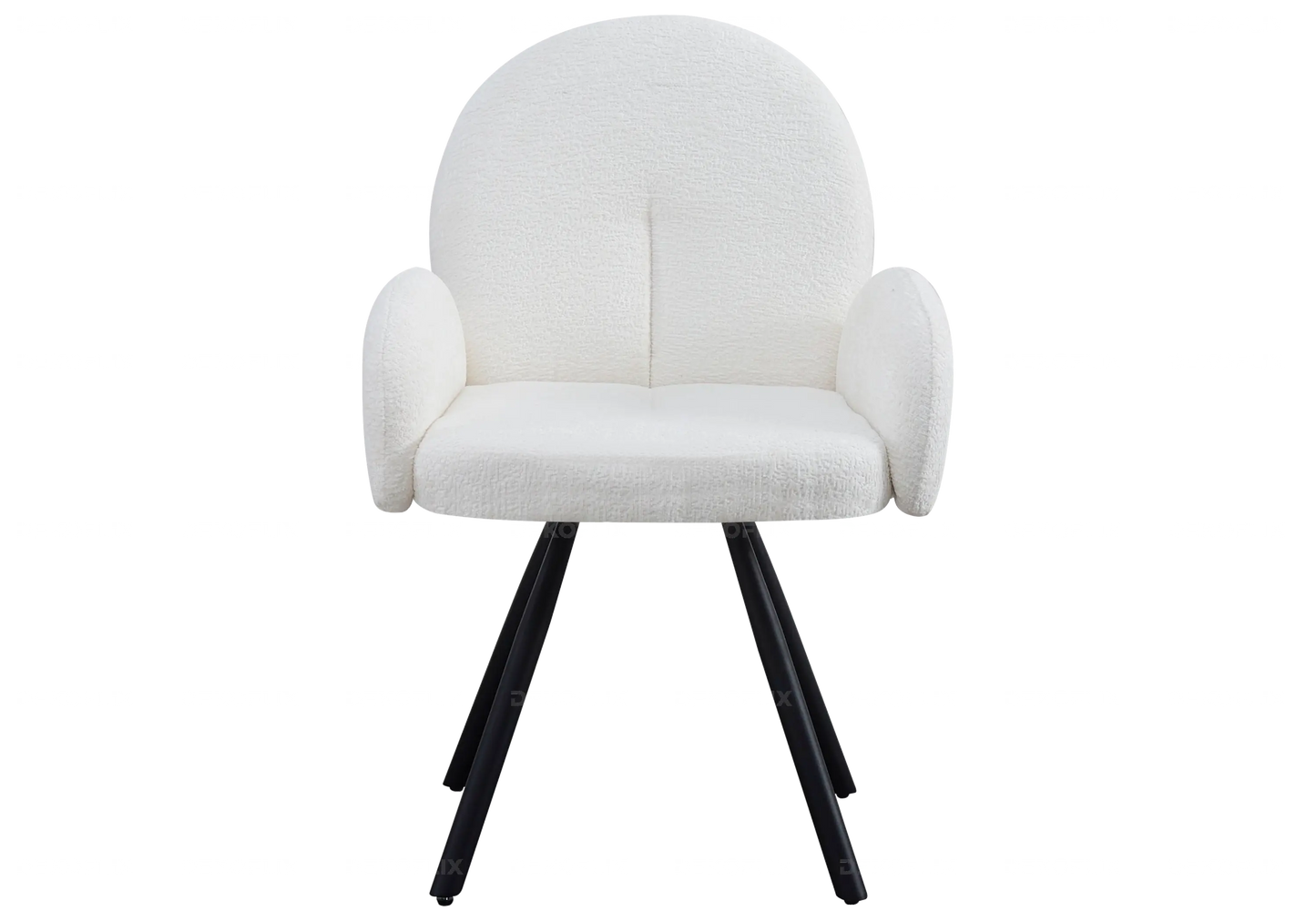 Chaises design velours ecru MIMI New Design