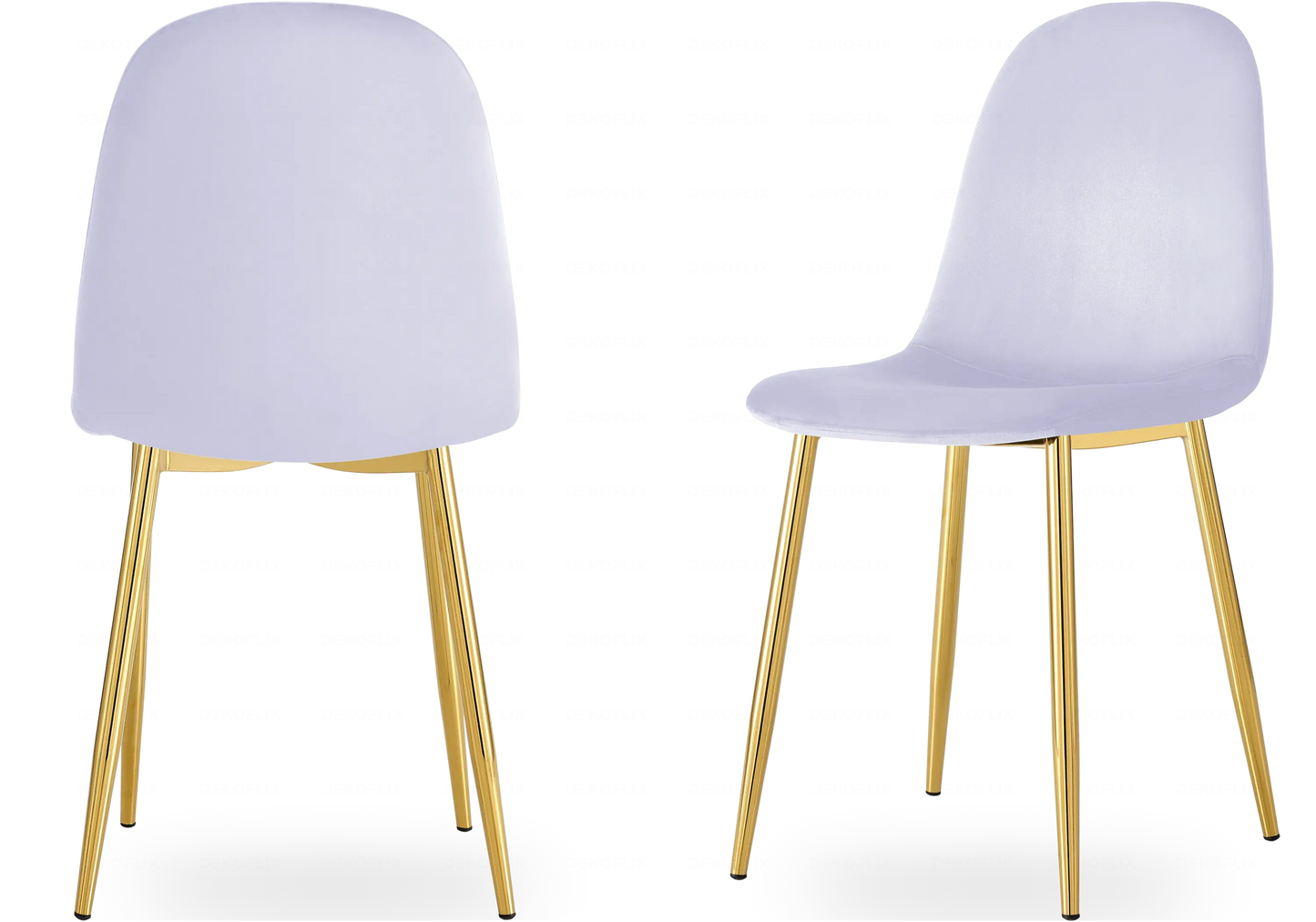 Chaises scandinave dorée gris LOA New Design