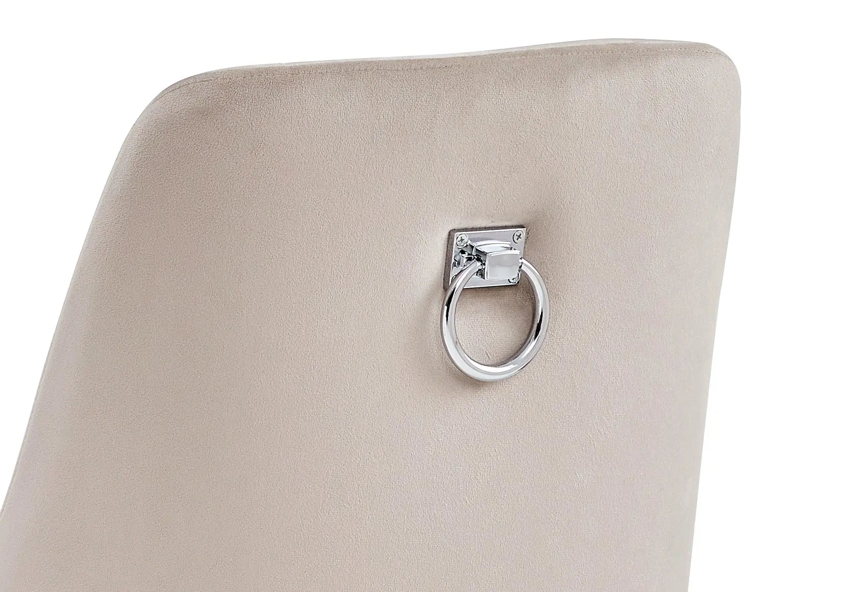 Chaises velours gris NINA (lot de 2) New Design