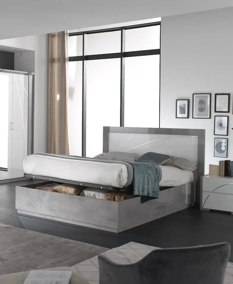 Chambre à coucher blanche MILANO Italian Mobili