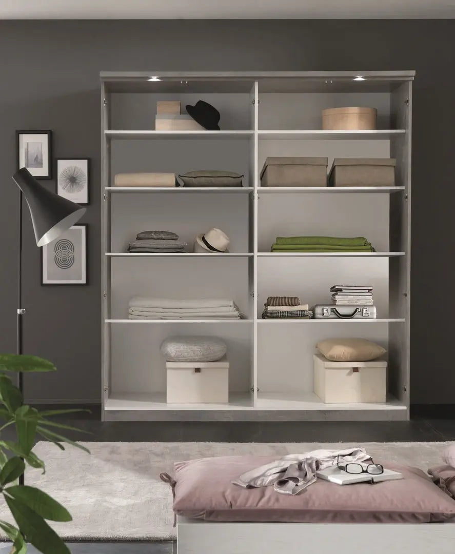 Chambre à coucher blanche MILANO Italian Mobili