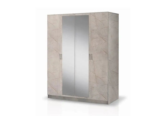 Chambre à coucher marbre gris MARY Italian Mobili