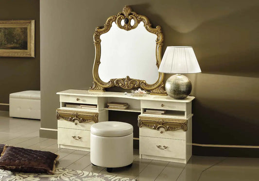 Chambre complète capitonné or ivoire KONE CG Italy