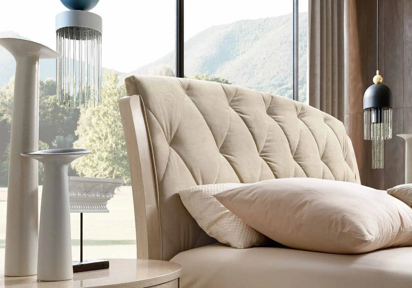 Chambre complète design sable MIYA CG Italy